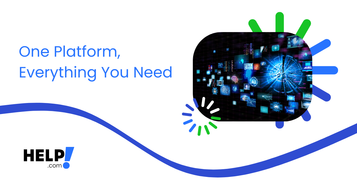 Technology with digital graphics in blue and green dotted lines